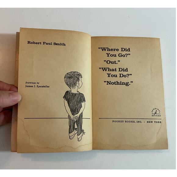 1959 Robert Paul Smith: Where Did You Go? Out What Did You Do? Nothing - Picture 4 of 6